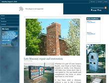 Tablet Screenshot of michiganmasonryrepair.com
